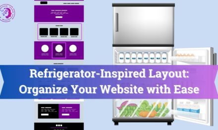 Refrigerator-Inspired Layout: Organize Your Website with Ease